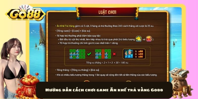 Hướng dẫn cách chơi game Ăn khế trả vàng Go88