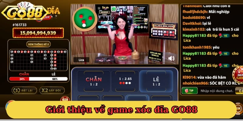 Giới thiệu về game xóc đĩa GO88